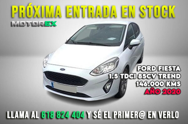 Ford Fiesta 1.5 TDCI 85cv Trend 5p. 2020