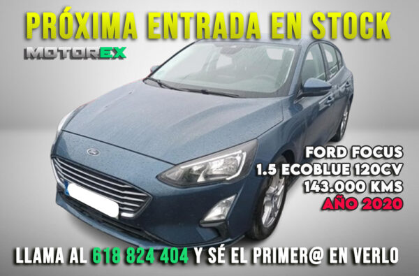 Ford Focus 1.5 Ecoblue 120cv 5p. 2020